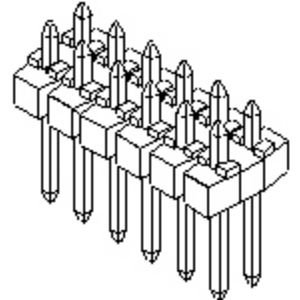 Molex Male header (standaard) 901310123 1 stuk(s)