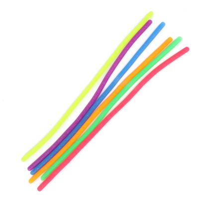 Toi-Toys Super rekbaar touw met glitter, 50cm