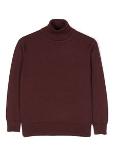 TRUSSARDI JUNIOR pull à col roulé - Rouge