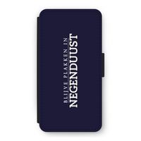 Blijve plakken in Negenduust: iPhone 12 Flip Hoesje
