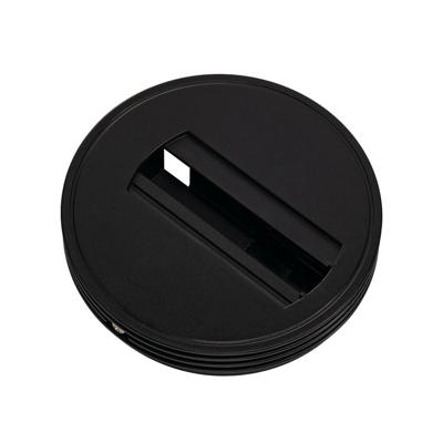 SLV Rozet 1-Fase zwart - 143380