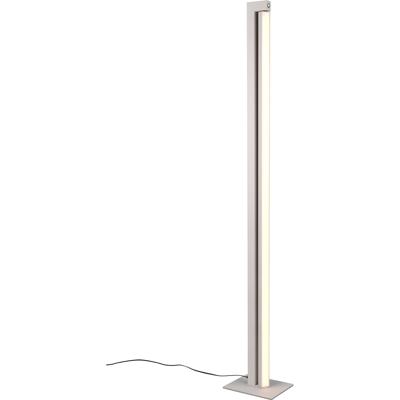LED Vloerlamp - Trion Kero - 21W - Aanpasbare Kleur - Dimbaar - Warm Grijs - Metaal
