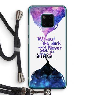 Stars quote: Huawei Mate 20 Pro Transparant Hoesje met koord