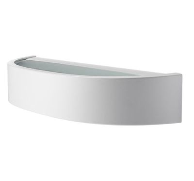 SG Curve LED mat wit 10W 3000K dimbaar IP65 IK06 611351 buitenlamp licht naar boven en onder