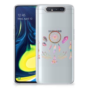 Samsung Galaxy A80 Telefoonhoesje met Naam Boho Dreamcatcher