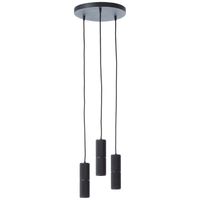 Brilliant 3-lichts hanglamp Marty Ø 30cm zwart G80051/76 - thumbnail