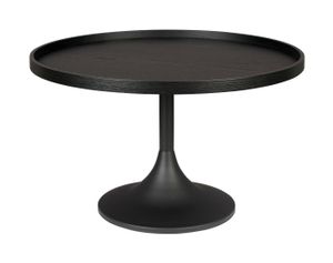 Zuiver Ronde Salontafel 'Jason' 69cm, kleur Zwart