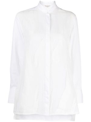 SHIATZY CHEN chemise à détails de dentelle - Blanc