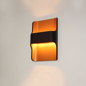 Artdelight Wandlamp Dallas zwart koper