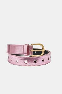 Fabienne Chapot Cut It Out Heart | Pink Metallic
