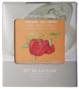 Kweekset Paprika / Secrets du Potager