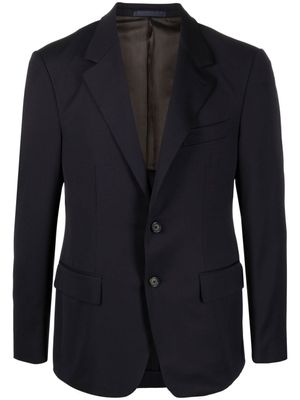 Caruso blazer à simple boutonnage - Bleu