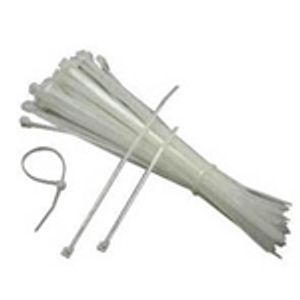 Bundelbandjes 100mm lang 2,3mm breed naturel polyamide 80N 100 stuks