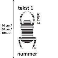 Travel Bug - Sticker - XXXL, decal