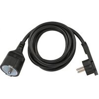 Stroom Verlengkabel 2 m H05VV-F 3G1.5 IP20 Zwart