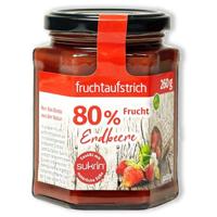 Sukrin Fruitspread Aardbei (260 gr)