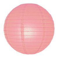 Bol lampionnen roze 25 cm - thumbnail