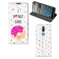 Nokia 2.4 | Flip Style Cover | Donut Roze