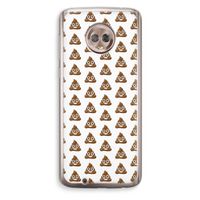 Poop emoji: Motorola Moto G6 Transparant Hoesje