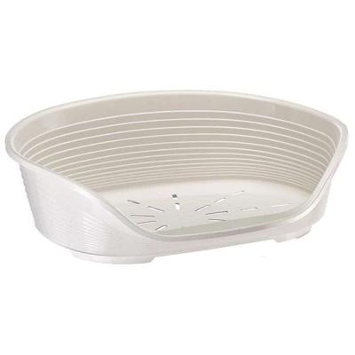 FERPLAST Siesta Deluxe 8 Mand - 82x59,5x25 cm - Wit - Voor honden en katten