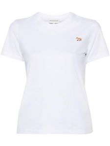 Maison Kitsuné t-shirt en coton à motif Fox - Blanc