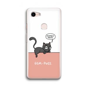 GSM poes: Google Pixel 3 Transparant Hoesje