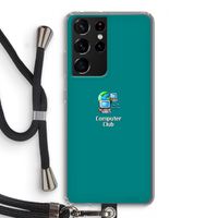 Win98: Samsung Galaxy S21 Ultra Transparant Hoesje met koord