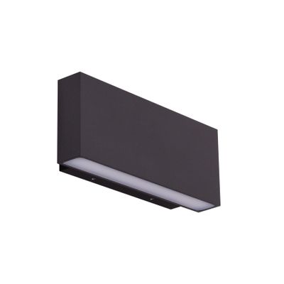 BE0005 LED-wandlamp downlight 5,4W 2700K IP54 Zwart