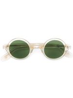 Moscot lunettes de soleil à monture rondes Zolman - Tons neutres