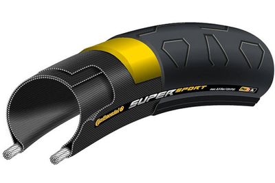 Continental supersport plus racefietsband 28-622 zwart