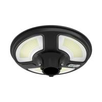 V-TAC VT-45W Solarlampen - Tuinverlichting Sensor - IP65 - Zwart - 7,5 Watt - 1000 Lumen - 6500K