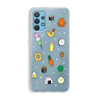 Happy bento friends: Samsung Galaxy A32 4G Transparant Hoesje