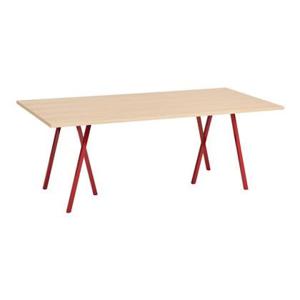 HAY Loop Stand Eettafel 200 x 92,5 cm - Maroon Red