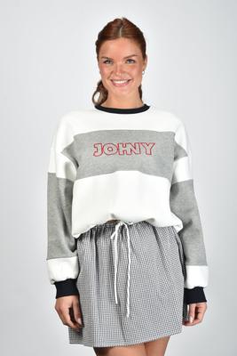 JOHNY trui OSCAR off white/grey JOHNY trui OSCAR off white/grey