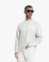 Croyez Sprayed Atelier Longsleeve T-Shirt Heren Lichtgrijs - Maat M - Kleur: LichtgrijsWit | Soccerfanshop