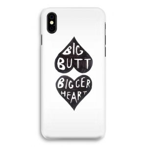 Big butt bigger heart: iPhone Xs Volledig Geprint Hoesje