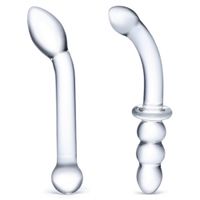 Glas - G-Spot Pleasure Glazen Dildo Set - thumbnail