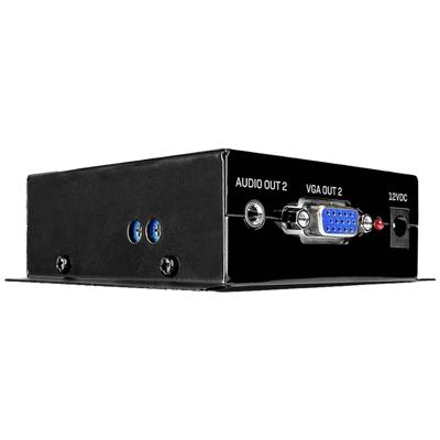 LINDY neu VGA-ontvanger RJ45 Via netwerkkabel RJ45