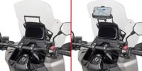 GIVI Accessoire steun, Accessoiresteun voor aan het stuur, FB1197 GIVI Accessoire steun, Accessoiresteun voor aan het stuur, FB1197