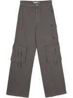 Gestuz pantalon Mirzagz à taille haute - Gris - thumbnail