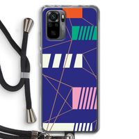 Gestalte 5: Xiaomi Redmi Note 10 Pro Transparant Hoesje met koord