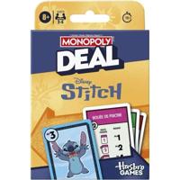 Monopoly Deal Stitch, 15 minuten snel kaartspel, Hasbro Games, vanaf 8 jaar