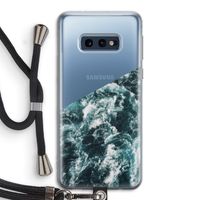 Zee golf: Samsung Galaxy S10e Transparant Hoesje met koord