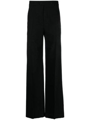 Ann Demeulemeester pantalon Gaspar à coupe évasée - Noir