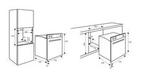 Inventum IMC6044RK magnetron Ingebouwd Combinatiemagnetron 44 l 900 W Zwart, Roestvrijstaal - thumbnail