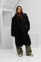 Malelions Long Puffer Winterjas Dames Zwart - Maat M - Kleur: Zwart | Soccerfanshop