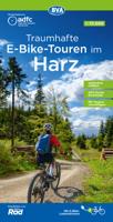 Fietskaart ADFC Regionalkarte Traumhafte E-Bike-Touren im Harz | BVA BikeMedia