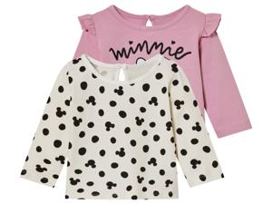 2 baby T-shirts (Minnie Mouse, 86/92)