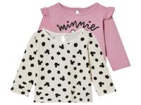 2 baby T-shirts (Minnie Mouse, 86/92)