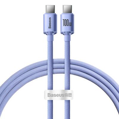 Kabel USB-C naar USB-C Baseus CAJY000605 Paars